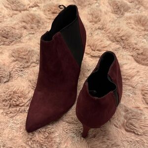 H&M Burgundy Ankle Boots